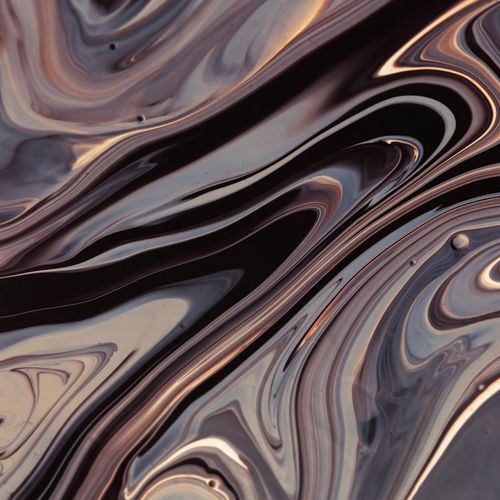 Sequence of abstract shapes representing a flow of movement.